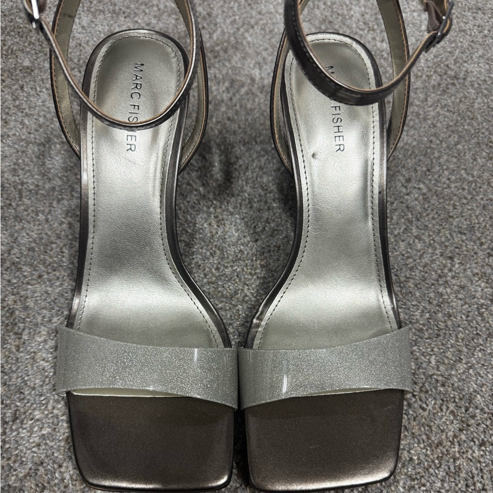Marc Fisher Silver Women's Heels